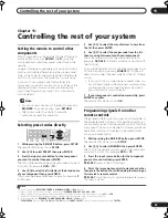 Preview for 67 page of Pioneer VSX9120TXHK - 770w 7.1 Channel Dolby Truehd Operating Instructions Manual