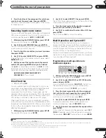 Preview for 69 page of Pioneer VSX9120TXHK - 770w 7.1 Channel Dolby Truehd Operating Instructions Manual