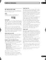 Preview for 79 page of Pioneer VSX9120TXHK - 770w 7.1 Channel Dolby Truehd Operating Instructions Manual