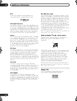 Preview for 80 page of Pioneer VSX9120TXHK - 770w 7.1 Channel Dolby Truehd Operating Instructions Manual