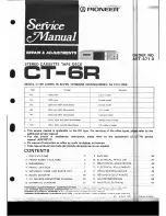 Pioneer WTM-A4 Service Manual preview