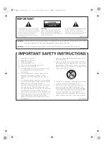 Предварительный просмотр 2 страницы Pioneer X-CM31-K Operating Instructions Manual