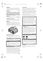 Предварительный просмотр 3 страницы Pioneer X-CM31-K Operating Instructions Manual