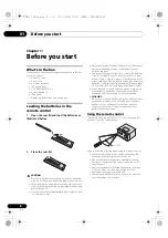 Предварительный просмотр 6 страницы Pioneer X-CM31-K Operating Instructions Manual