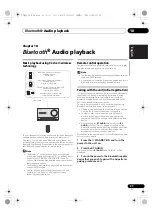 Предварительный просмотр 31 страницы Pioneer X-CM52BT Operating Instruction