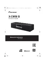 Preview for 1 page of Pioneer X-CM56 B Manual