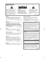 Предварительный просмотр 2 страницы Pioneer X-DS301-K Operating Instructions Manual