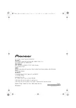 Preview for 28 page of Pioneer X-EM26 Operating Instructions Manual