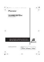 Preview for 1 page of Pioneer X-HM15 Operation Instructions Manual