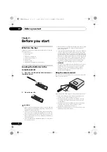 Preview for 6 page of Pioneer X-HM15 Operation Instructions Manual