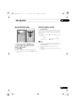 Preview for 21 page of Pioneer X-HM15 Operation Instructions Manual