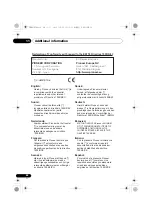 Preview for 40 page of Pioneer X-HM15 Operation Instructions Manual