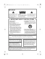 Preview for 2 page of Pioneer X-HM26 Operating Instructions Manual