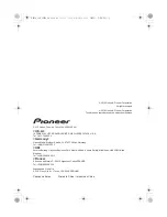 Preview for 40 page of Pioneer X-HM26 Operating Instructions Manual