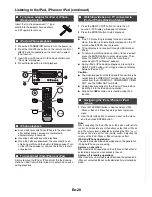 Предварительный просмотр 20 страницы Pioneer X-HM30V-K Operating Instructions Manual