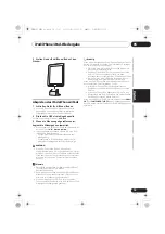 Preview for 103 page of Pioneer X-HM31V-K Operating Instructions Manual