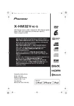 Предварительный просмотр 1 страницы Pioneer X-HM32V-K Operating Instructions Manual