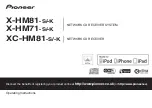 Pioneer X-HM71-K Operating Instructions Manual preview