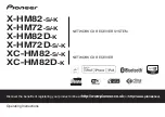 Предварительный просмотр 1 страницы Pioneer X-HM72-K Operating Instructions Manual