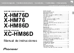 Preview for 96 page of Pioneer X-HM76 Instruction Manual