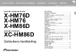 Preview for 237 page of Pioneer X-HM76 Instruction Manual