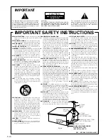 Preview for 2 page of Pioneer X-MT2000 Operating Instructions Manual