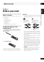 Preview for 5 page of Pioneer X-SMC00 Manual