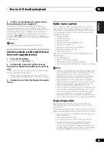 Preview for 29 page of Pioneer X-SMC00 Manual