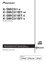 Pioneer X-SMC01-K Operating Instructions Manual preview