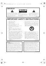 Предварительный просмотр 3 страницы Pioneer X-SMC1-K Operating Instructions Manual