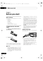 Предварительный просмотр 6 страницы Pioneer X-SMC1-K Operating Instructions Manual