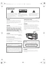 Preview for 2 page of Pioneer X-SMC1 Operating Instructions Manual