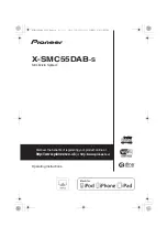 Pioneer X-SMC55 Operating Instructions Manual предпросмотр