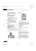 Preview for 36 page of Pioneer X-SMC55 Operating Instructions Manual