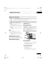 Preview for 47 page of Pioneer X-SMC55 Operating Instructions Manual