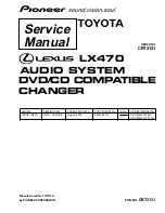 Pioneer XDV-M8137ZT-91/UC Service Manual preview