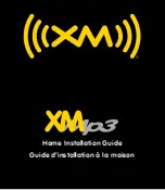 Preview for 1 page of Pioneer XMp3 Installation Manual