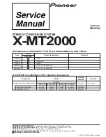 Preview for 72 page of Pioneer XR-MT3 Service Manual