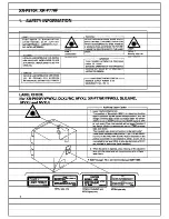 Preview for 2 page of Pioneer XR-P770F Service Manual