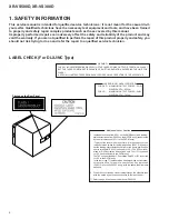 Preview for 2 page of Pioneer XR-VS300D Service Manual