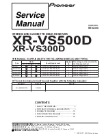 Preview for 24 page of Pioneer XR-VS300D Service Manual