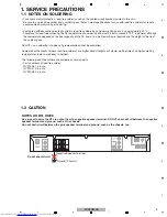 Предварительный просмотр 5 страницы Pioneer XV-DV180 Service Manual