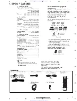 Предварительный просмотр 5 страницы Pioneer XV-DV232 Service Manual