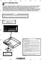 Предварительный просмотр 2 страницы Pioneer XV-DV303 Service Manual