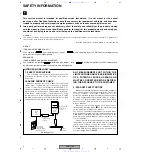 Preview for 2 page of Pioneer XV-DV440 Service Manual