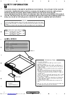 Предварительный просмотр 2 страницы Pioneer XV-DV515 Service Manual