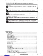 Предварительный просмотр 3 страницы Pioneer XV-DV8 Service Manual