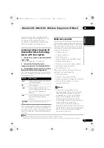 Предварительный просмотр 19 страницы Pioneer XW-NAC3-K Operating Instructions Manual