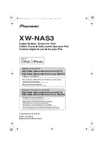 Pioneer XW-NAS3 Operating Instructions Manual preview