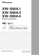 Pioneer XW-SMA1 Operating Instructions Manual preview